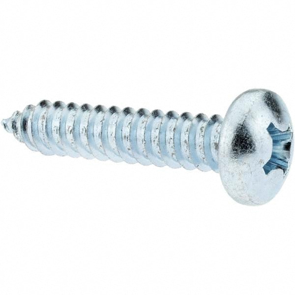 Sheet Metal Screw: 1/4, Pan Head, Phillips