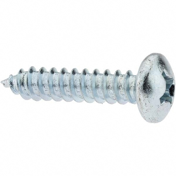 Sheet Metal Screw: #12, Pan Head, Phillips