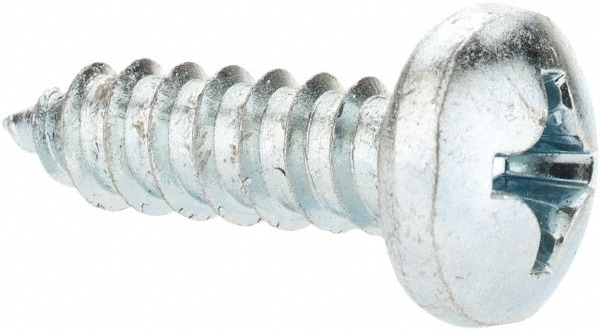 Sheet Metal Screw: #12, Pan Head, Phillips