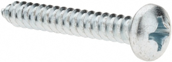 Sheet Metal Screw: #12, Pan Head, Phillips