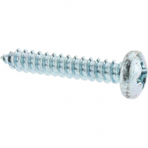 Sheet Metal Screw: #12, Pan Head, Phillips