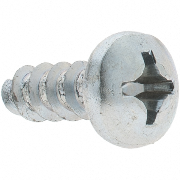 Sheet Metal Screw: #12, Pan Head, Phillips