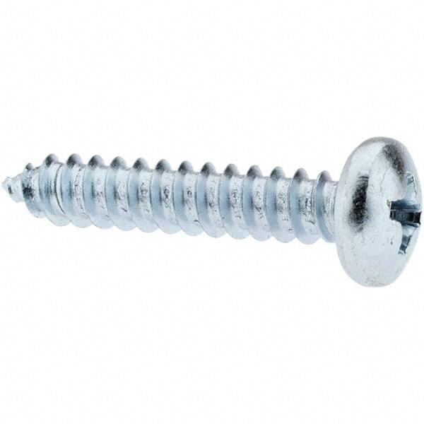 Sheet Metal Screw: #10, Pan Head, Phillips