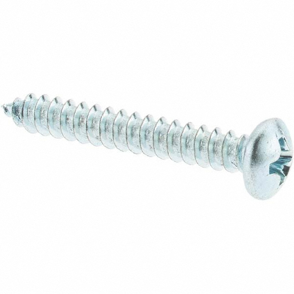 Sheet Metal Screw: #6, Pan Head, Phillips