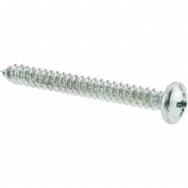 Sheet Metal Screw: #8, Pan Head, Phillips