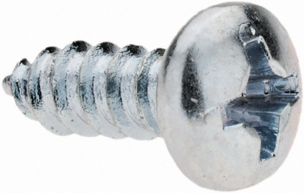 Sheet Metal Screw: #6, Pan Head, Phillips
