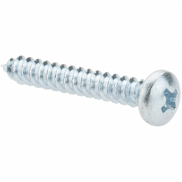 Sheet Metal Screw: #4, Pan Head, Phillips