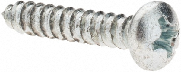 Sheet Metal Screw: #6, Pan Head, Phillips