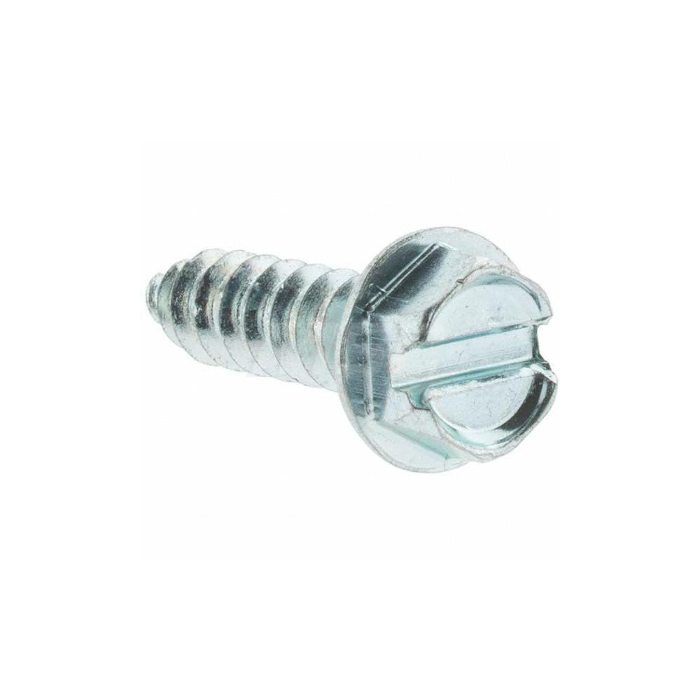 Value Collection Sheet Metal Screw 8, Hex Washer Head, Slotted MSC Industrial Supply Co.
