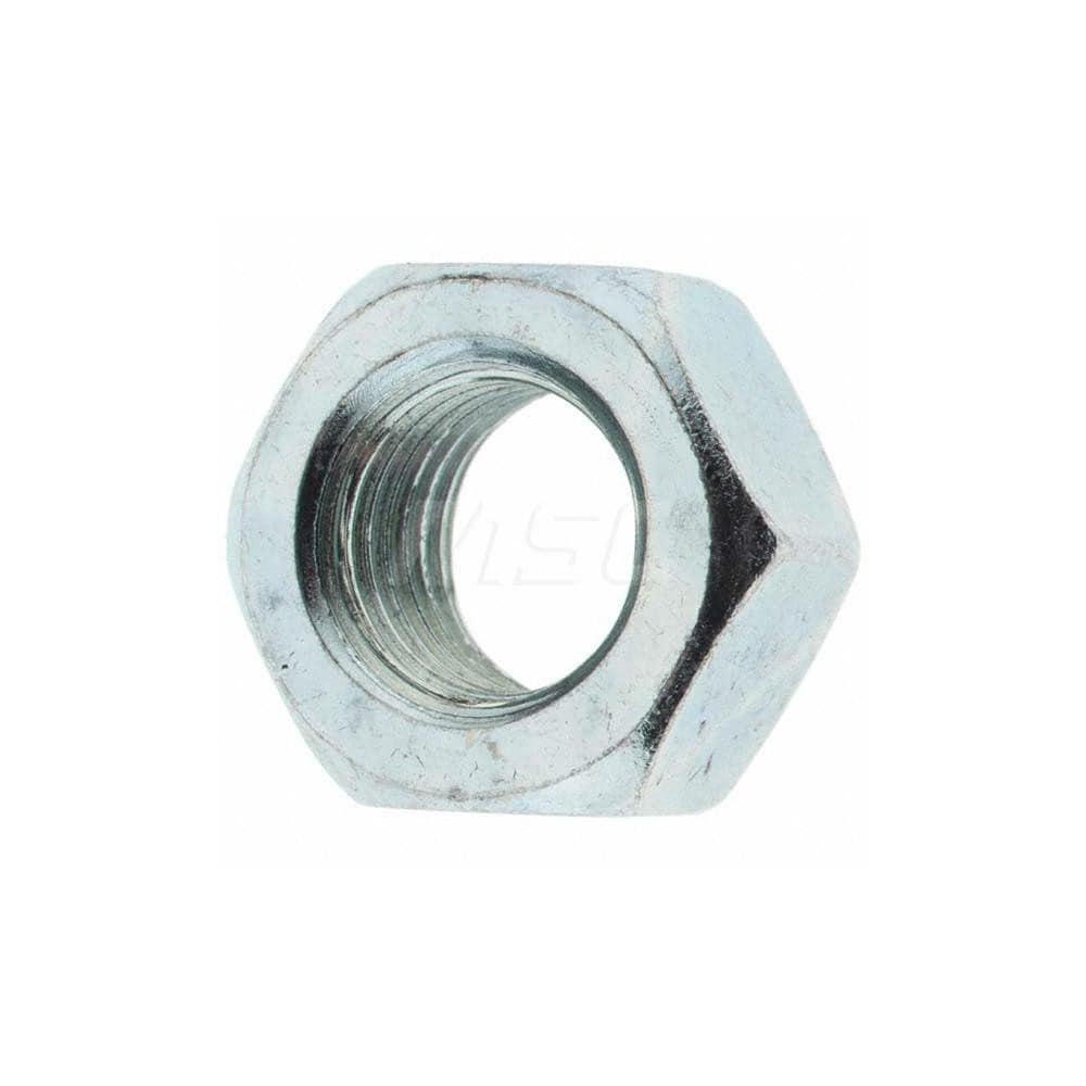 Value Collection - Hex Nut: 7/16-20, SAE J995 Grade 5 Steel, Zinc-Plated -  45274883 - MSC Industrial Supply