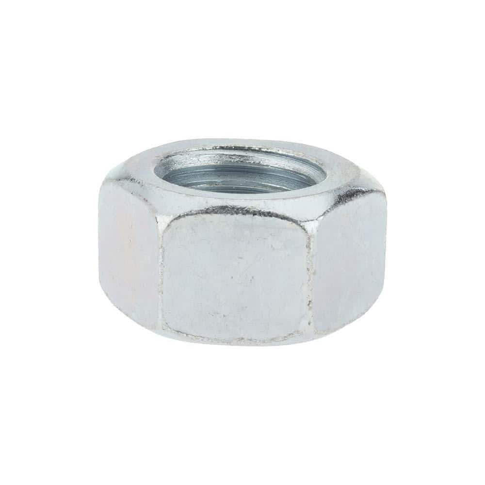 Made in USA - Hex Nut: 5/16-24, SAE J995 Grade 5 Steel, Zinc Clear Finish -  61831145 - MSC Industrial Supply
