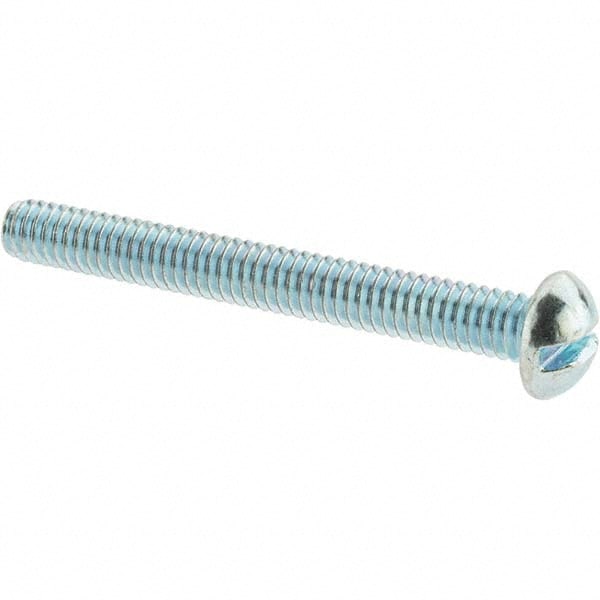 Machine Screw: #8-32 x 1-1/2", Round Head, Slotted