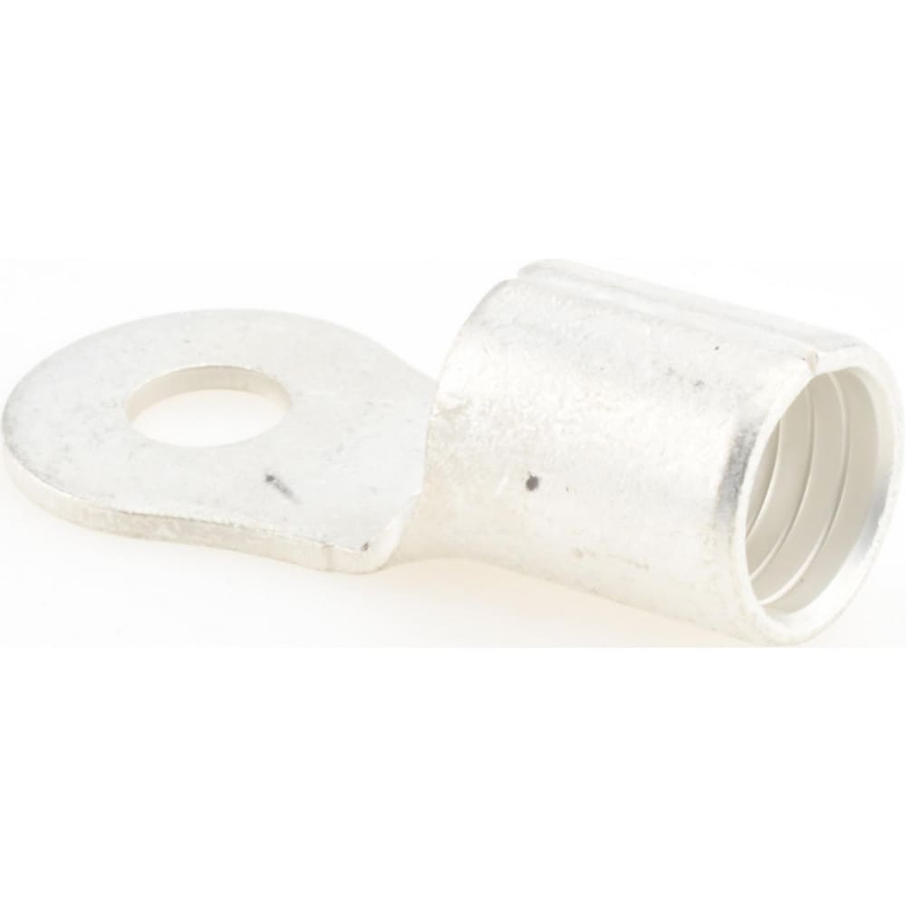 Circular Ring Terminal: Non-Insulated, 1/0 AWG, Crimp Connection