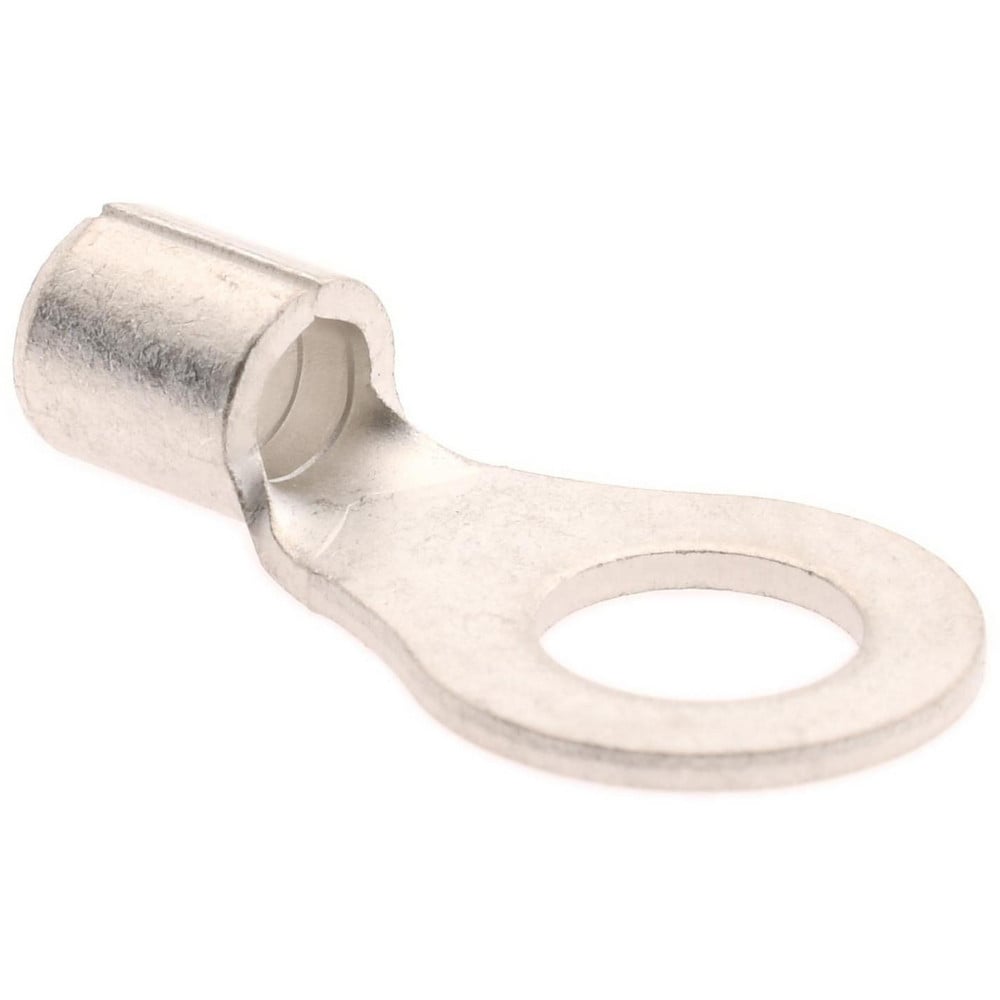 Circular Ring Terminal: Non-Insulated, 12 to 10 AWG, Crimp Connection