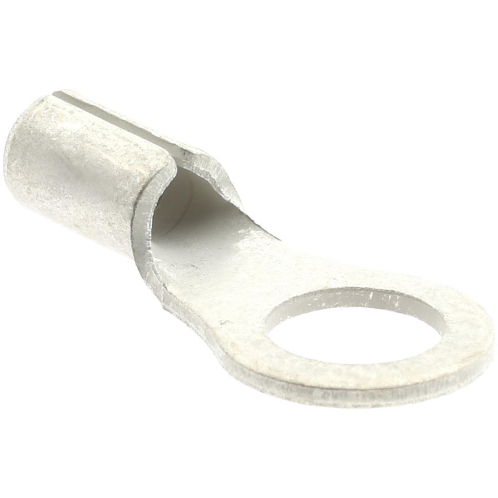 Circular Ring Terminal: Non-Insulated, 16 to 14 AWG, Crimp Connection