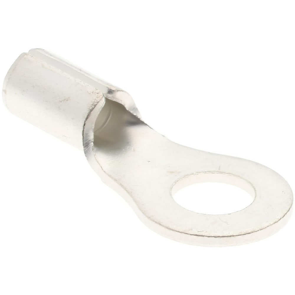 Circular Ring Terminal: Non-Insulated, 16 to 14 AWG, Crimp Connection