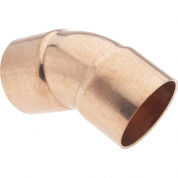 Wrot Copper Pipe 45 ° Elbow: 1-1/2" Fitting, C x C