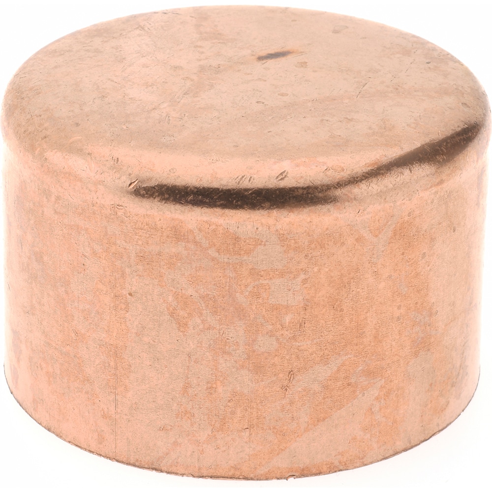 Wrot Copper Pipe Cap: 2" Fitting, C