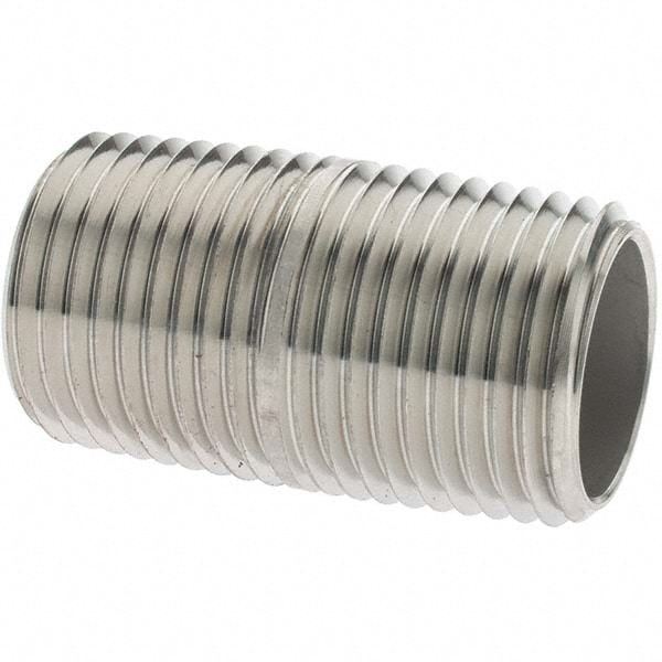 Value Collection - Stainless Steel Pipe Nipple: 1/2