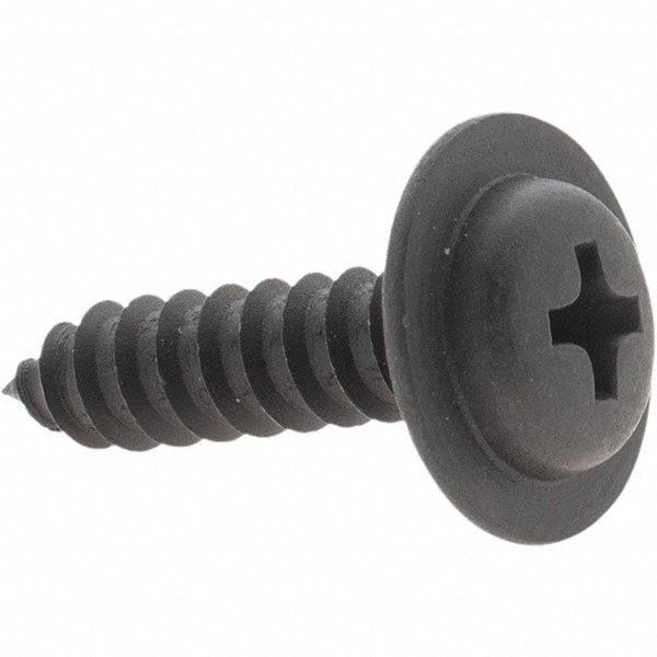 Sheet Metal Screw: #10, Round Head, Phillips