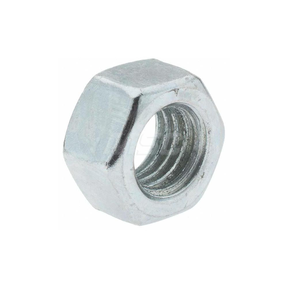 thumbnail interactive-video image 1 of 1/2-13 Finished Hex Nuts – Grade 2 Steel, Zinc Plated – Pack Of 100, Inch, AMERICANINTEGRATEDSUPPLY.COM 1 of 6