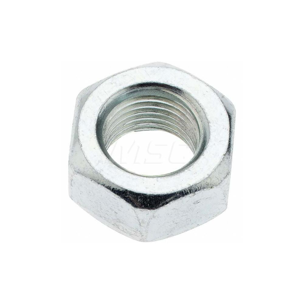 Value Collection Hex Nut M12x1.25, Grade Class 8 Steel, Zinc Finish