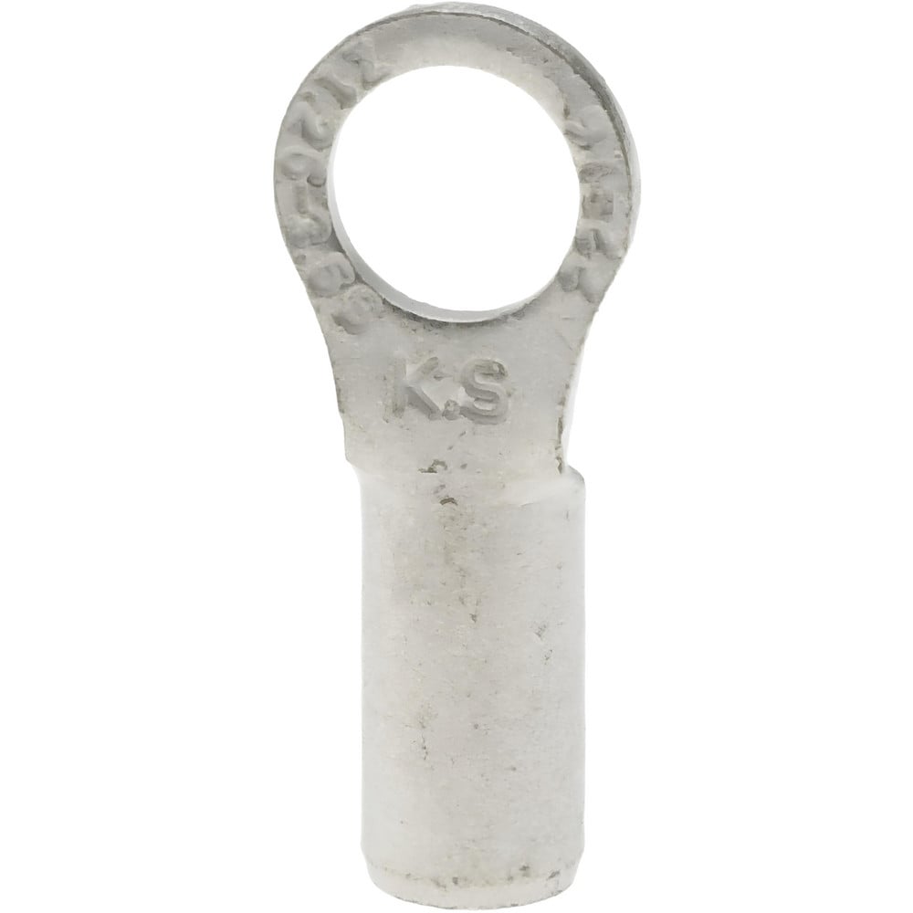 Circular Ring Terminal: Non-Insulated, 22 to 16 AWG, Crimp Connection