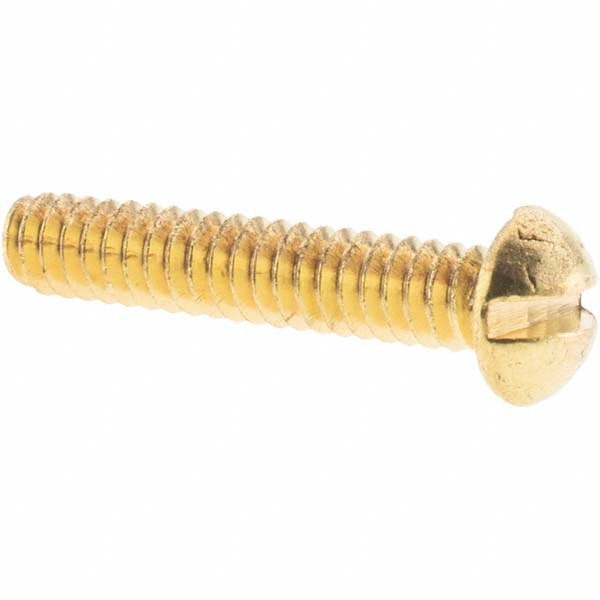 Value Collection Machine Screw 6 32 X 3 4 Round Head Slotted