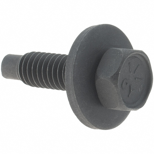 Hex Head Cap Screw: 5/16-18 x 1-3/16", Steel, Black Oxide Finish