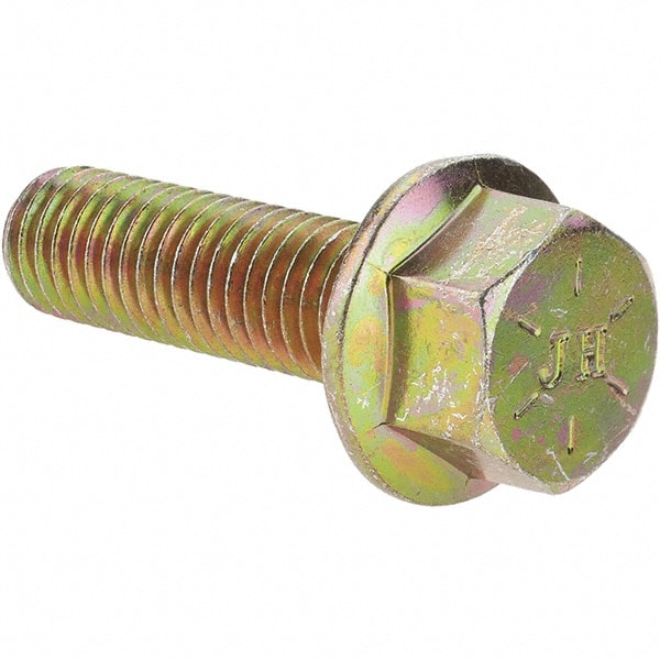 Value Collection Smooth Flange Bolt: 1/2-13 UNC, 1-3/4″ Length Under  Head, Partially Threaded 45293271 MSC Industrial Supply