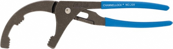 Oil Filter Plier - 1-3/4 to 3-1/2" Max Dia, For Oil Filters