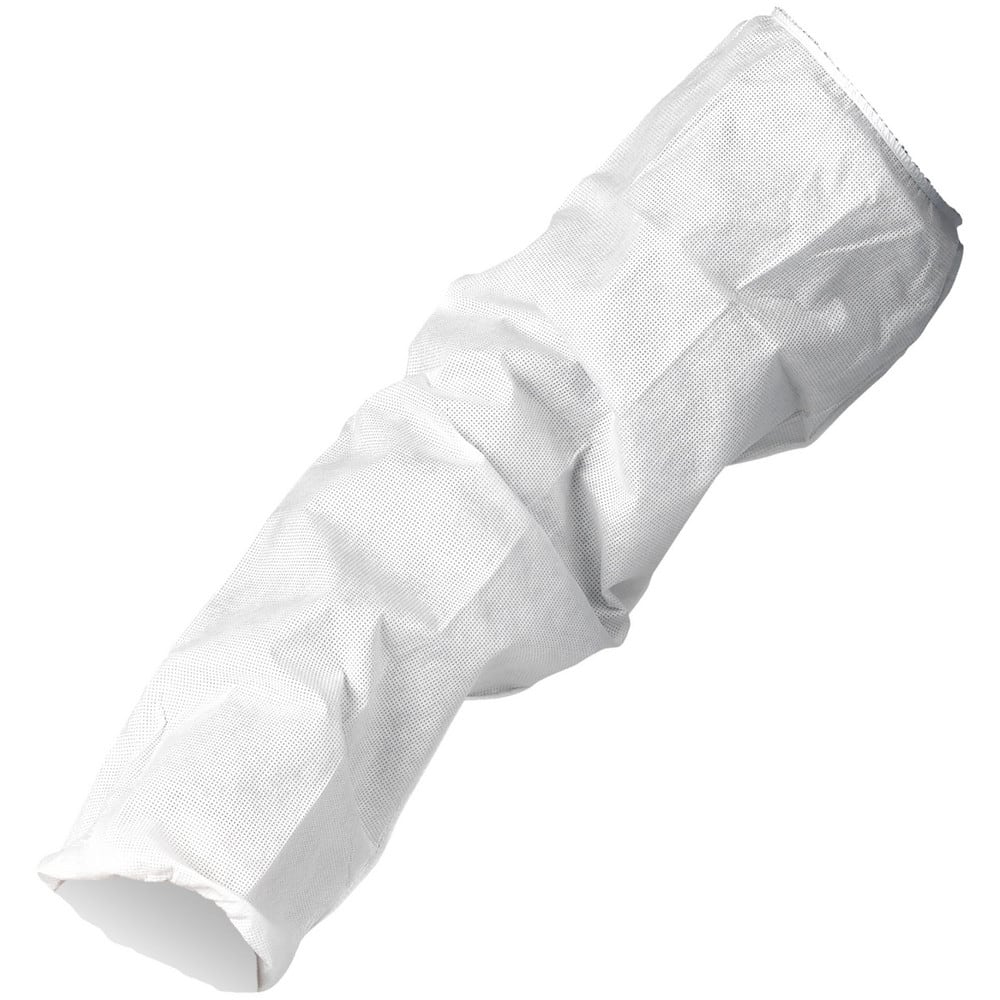 Sleeves; Size: Universal ; Product Type: General Purpose Protective Sleeves ; Material: Polypropylene ; Color: White; White ; Closure Type: Elastic Opening at Both Ends ; Overall Length: 18.00
