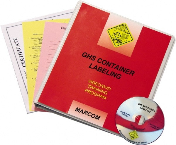 Marcom V0001569EO GHS Container Labeling, Multimedia Training Kit 