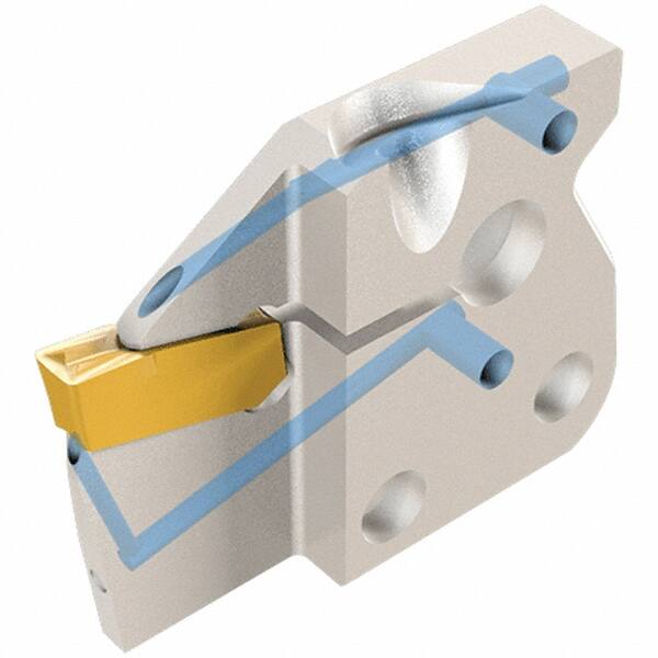 Cutoff & Grooving Support Blade for Indexables: Right Hand, 0.1575" Insert Width, Series Cut Grip