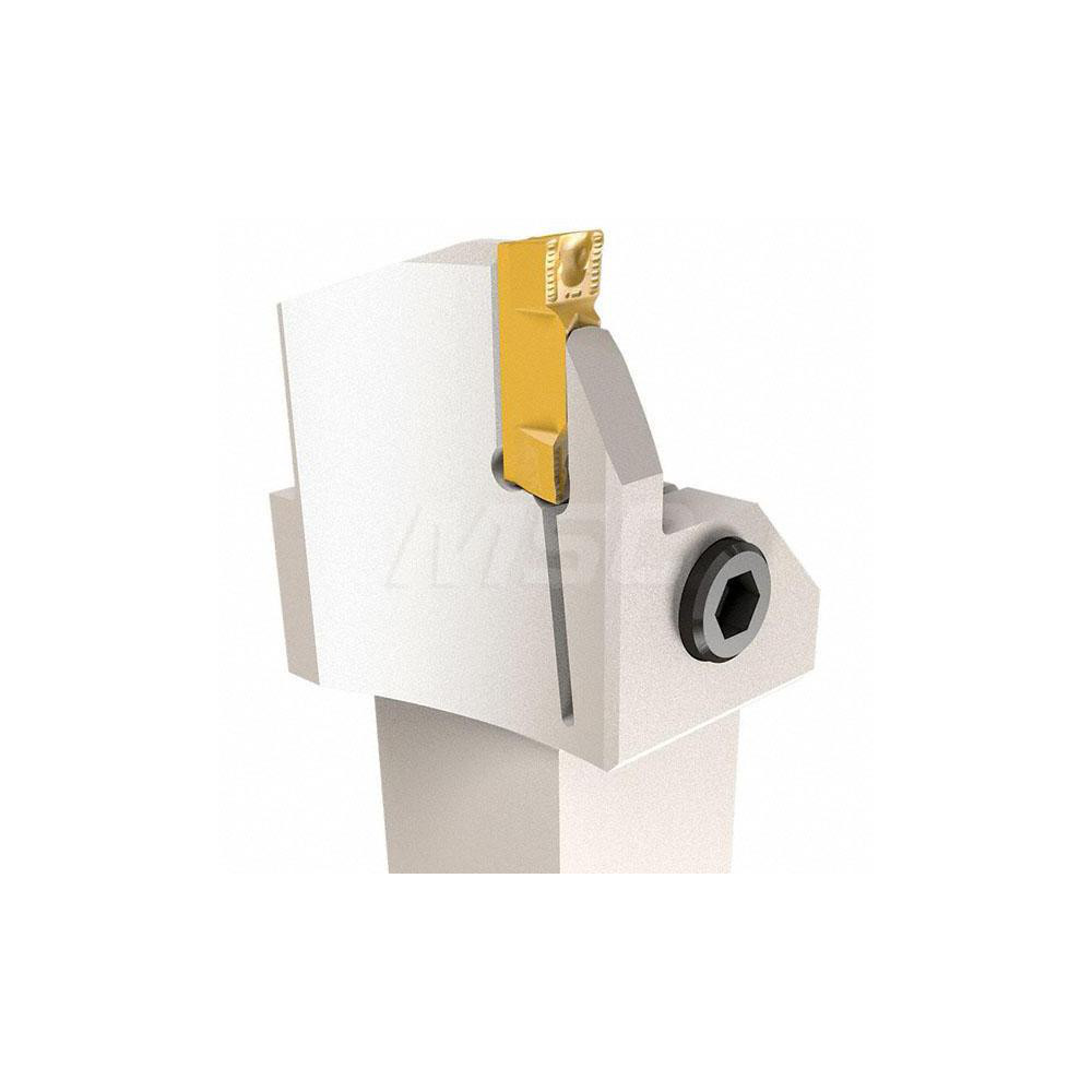 Iscar 1.26" Max Depth, 0.236" to 0.236" Width, External Left Hand Indexable Face Grooving