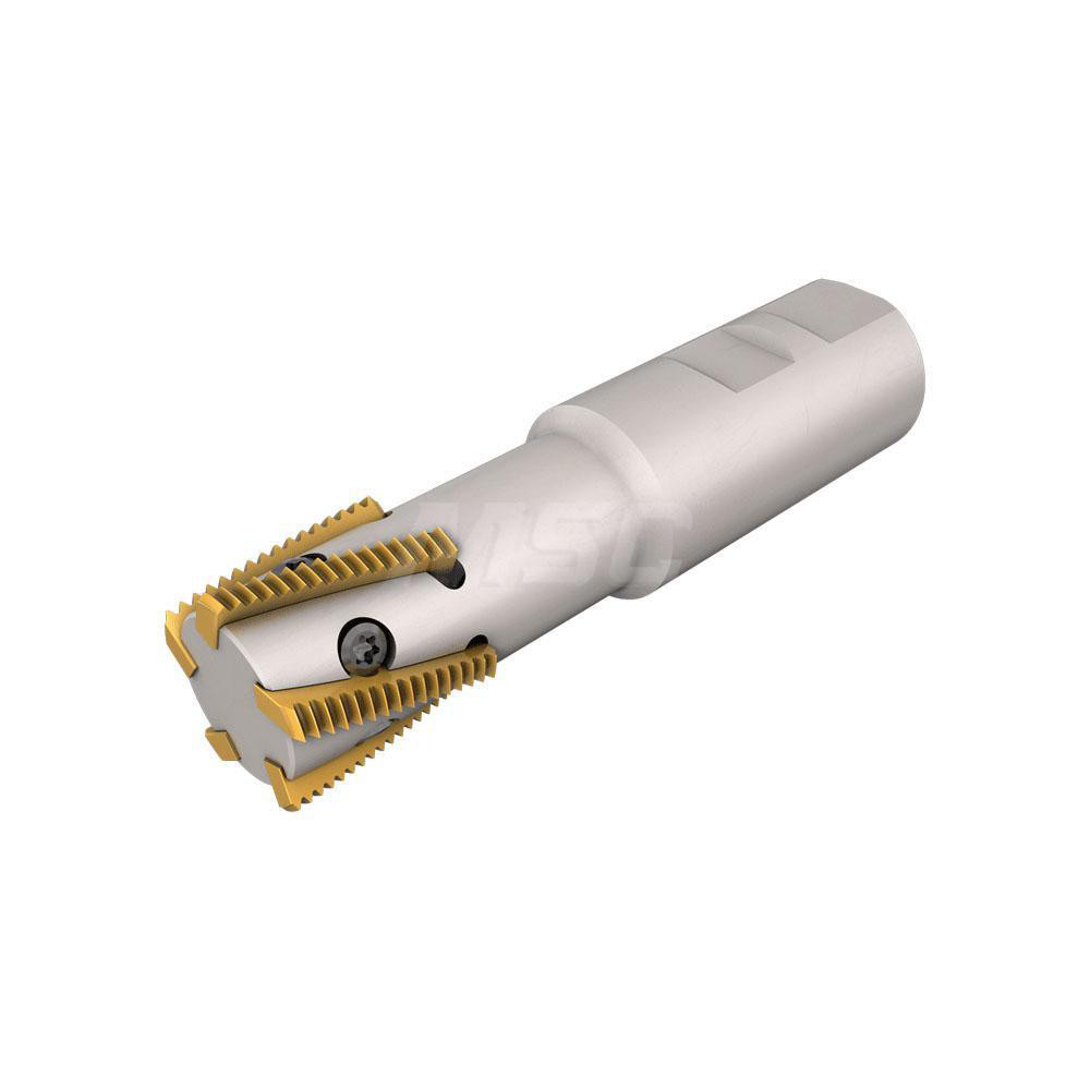 Iscar Indexable Thread Mill 1.26" Cut Dia, 2.36" Max Hole Depth