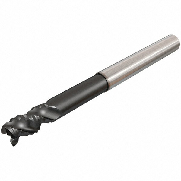 Iscar 5621753 Corner Radius End Mill: 0.6299" Dia, 0.5512" LOC, 3 Flutes, Solid Carbide 