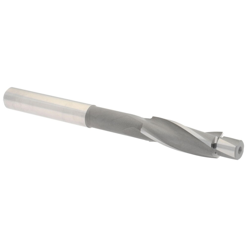 Solid Pilot Counterbore: 1/2" Dia, 11/32" Pilot, 3 Flutes