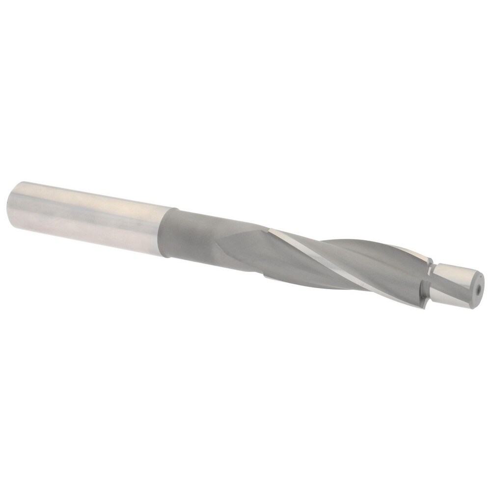 Solid Pilot Counterbore: 3/4" Dia, 17/32" Pilot, 3 Flutes