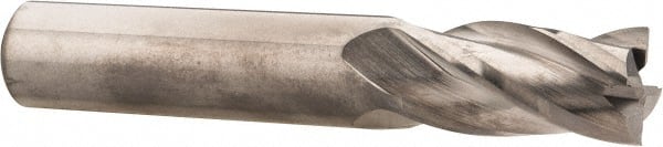 YG-1 7593 Square End Mill: 1/2" Dia, 4 Flutes, 1" LOC, Solid Carbide, 30 ° Helix 
