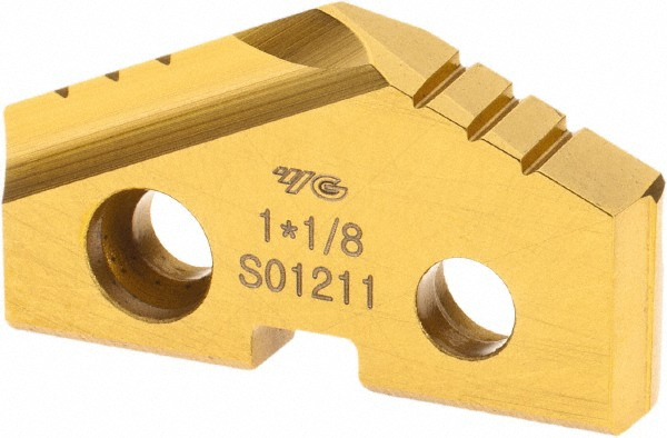 Spade Drill Insert: 1-1/8" Dia, Series 2, High Speed Steel