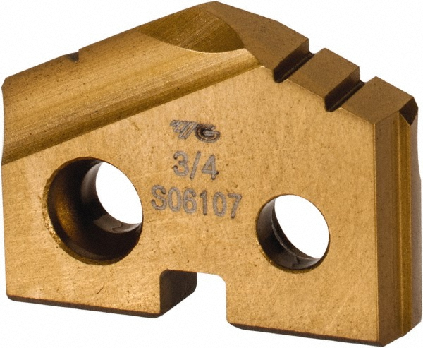 Spade Drill Insert: 3/4" Dia, Seat Size 1, Cobalt