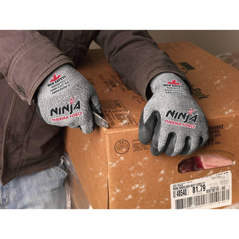 MCR Safety - Cut, Puncture & Abrasive-Resistant Gloves: Small
