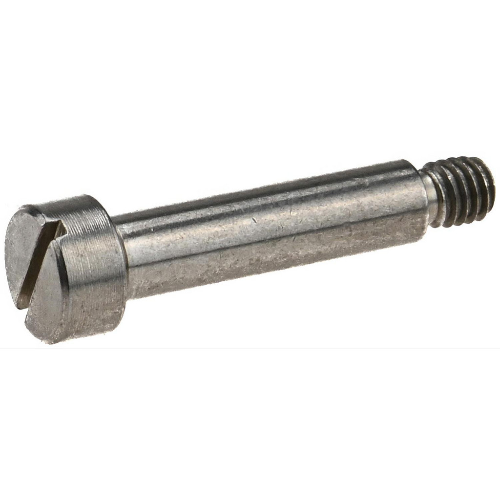 Made in USA Shoulder Screw: 5 x 20 mm Shoulder, M4x0.70, 18-8/303 Stainless Steel, Slotted - 8 mm Head Dia, Class 6G | Part #MSCS315-27A MOD