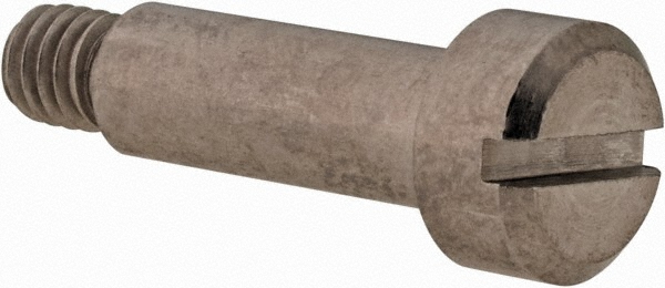 Made in USA Shoulder Screw: 5 x 14 mm Shoulder, M4x0.70, 18-8/303 Stainless Steel, Slotted - 8 mm Head Dia, Class 6G | Part #MSCS315-23 MOD