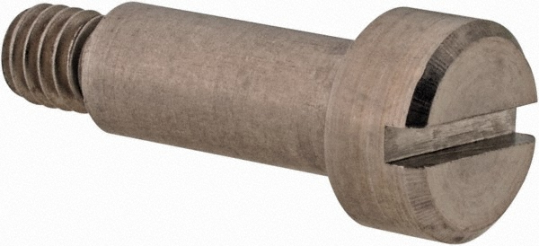 Made in USA Shoulder Screw: 5 x 12 mm Shoulder, M4x0.70, 18-8/303 Stainless Steel, Slotted - 8 mm Head Dia | Part #MSCS315-21 MOD