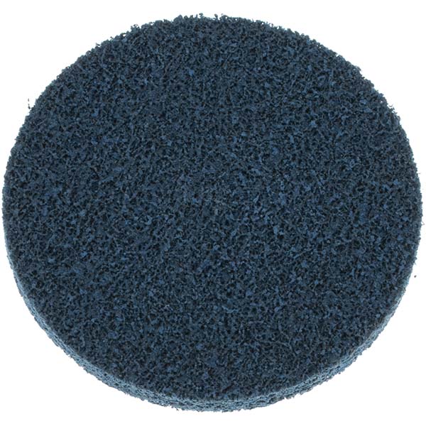 Deburring Disc: 3" Dia, Medium Grade, Aluminum Oxide