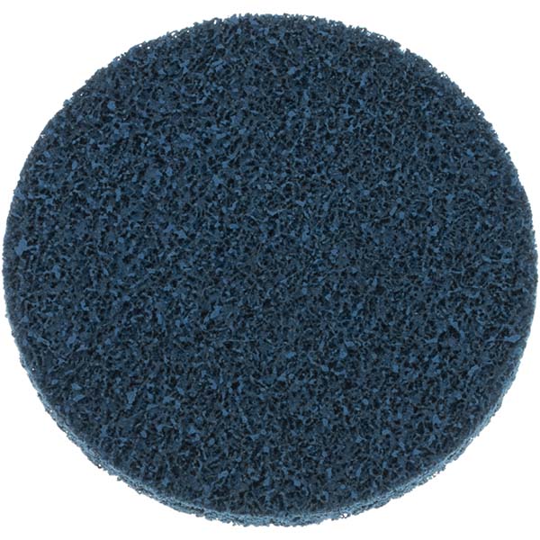 Deburring Disc: 3" Dia, Medium Grade, Aluminum Oxide
