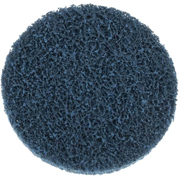Deburring Disc: 2" Dia, Medium Grade, Aluminum Oxide