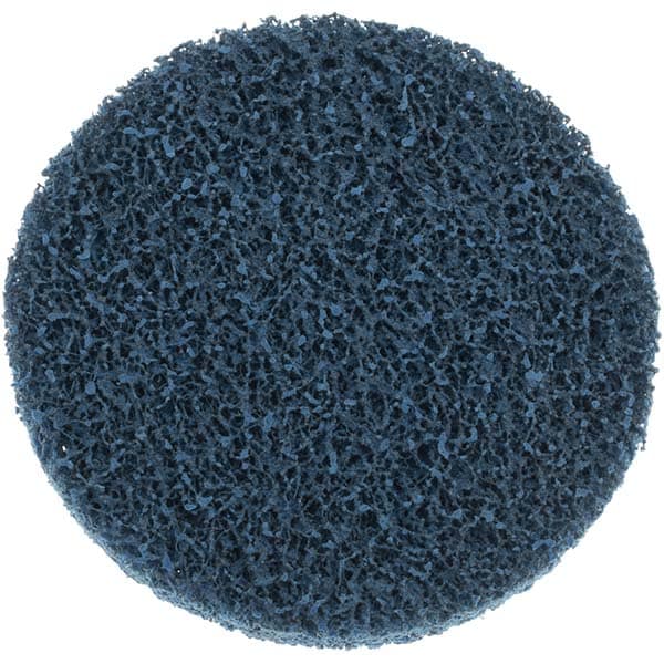 Deburring Disc: 2" Dia, Medium Grade, Aluminum Oxide